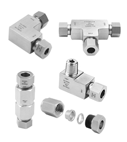 中压双卡套接头,20D 系列